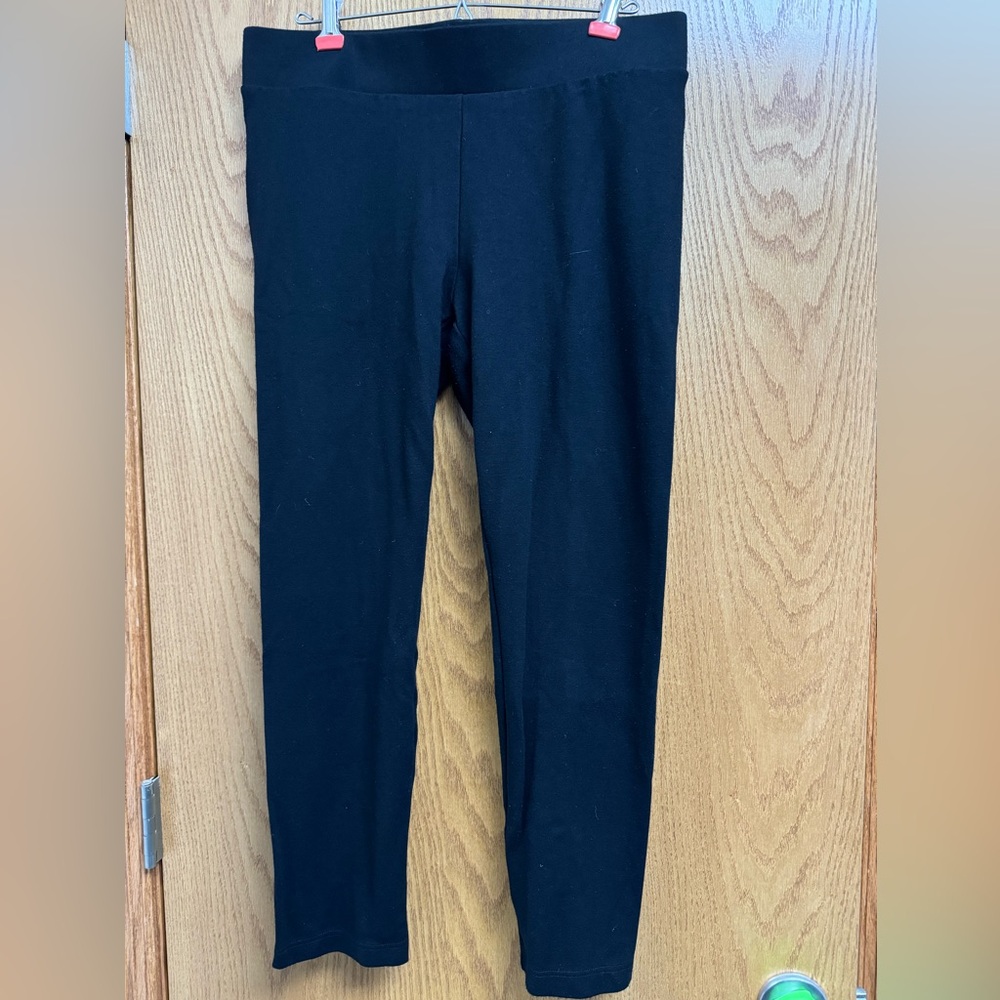 CAbi 3578 Black Ankle Zipper Leggings